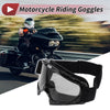 Motorcycle Grey Lens White Black Frame PC Cycling Sunglasses Goggles