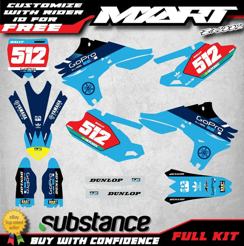 Yamaha YZF 450 BOOST STYLE Decals Graphics Kit (2010-2013)