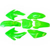 CRF70 150c 160cc PIT PRO Trail Dirt Bike GREEN Plastics Fender Kit