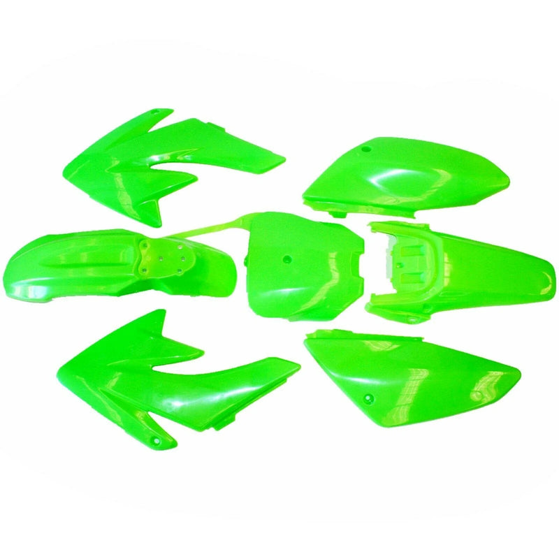 CRF70 150c 160cc PIT PRO Trail Dirt Bike GREEN Plastics Fender Kit