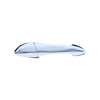 BMW X5 4pcs Rear LH+RH Chrome Outer Door Handle and Carrier (2000–2007)