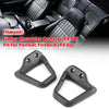 1993-2002 Camaro Firebird Black Ebony Slotted Seat Belt Guide Loops (1993-2002)