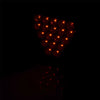 Universal Car 12V Triangle 19 LED Rear Stop Tail 3rd Brake Light