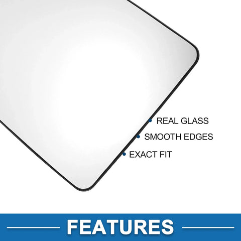VW CRAFTER, MERCEDES Heated Left Upper Side Mirror Glass (2006-2017)