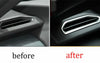 Lexus UX200 250h Dashboard Air Outlet Vent Trim Silver Steel (2019–2023)