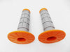 Honda CRF250 Orange Grey Hand Grip Set