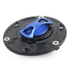 Aprilia RS125 RS250 RSV1000 Tiger 800 Blue Fuel Gas Tank Cap Cover