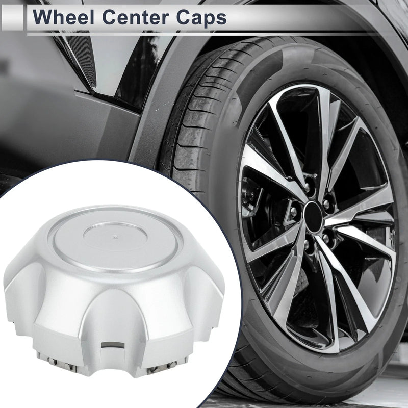 TOYOTA LAND CRUISER Silver Tone Plastic 1Pc Wheel Center Caps