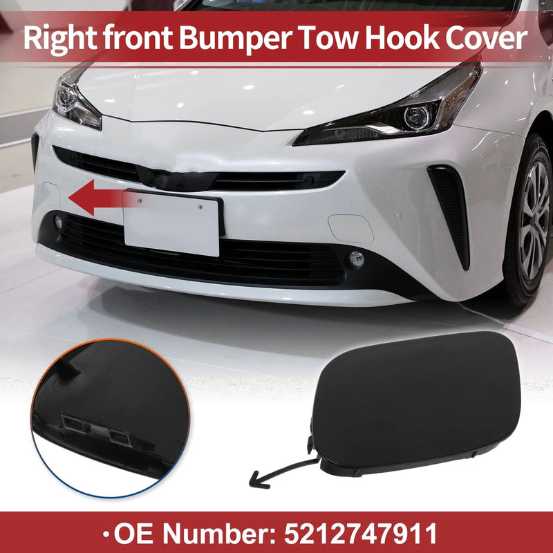 Toyota Prius Right Front Tow Hook Cover Cap (2019–2022)