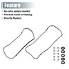 Acura Honda Accord Odyssey 3.5L 3.7L Engine Valve Cover Gaskets (2003-2023)