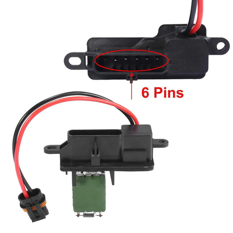 Chevrolet Astro Blower Fan Motor Resistor (1996 - 2005)