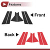 Nissan Qashqai 2023-2024 Black Left Right Door Pillar Window Trim