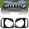 Suzuki Jimny (2007-2015) Black Front Headlight Lamp Covers