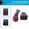 Toyota Hilux Prado (12-20) - Blue LED C + Volt QC 3.0 USB Charger