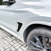 BMW X3 G01 X4 G02 2 x Side Fender Vent Trim Covers (2018-2023)