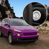 Jeep Cherokee & Dodge - Silver Tone Engine Start Stop Button Cover Kit