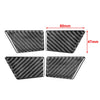 Ford Mondeo (2013-2019) Carbon Fiber Black 4 x Door Handle Bowl Panel Cover Trim