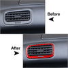 Honda S2000 Red Interior Passenger Side Air Vent Outlet Cover Trim (04-09)