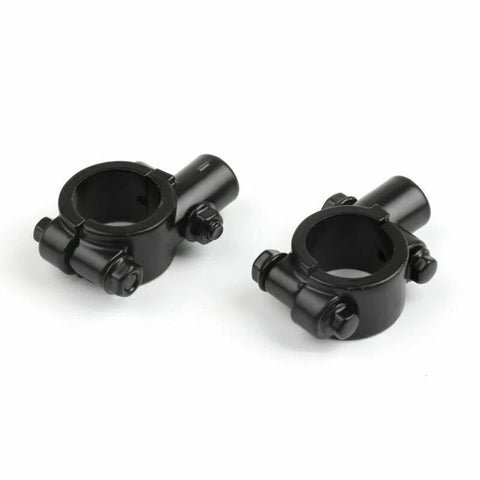 Motorcycle Bike - 10MM Thread Mirror Mount 1" Handlebar Clamp