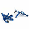Yamaha MT-09 FZ-09 Footpegs Rearset System Blue (2014-2016)