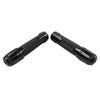 Harley, Honda 22MM 7/8" Black Motorcycle Handlebar Grips & Bar Ends