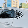 BMW X6 F16 2 x Carbon Style Rear Window Louvers (2015-2019)