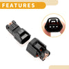 Mitsubishi Evo & Subaru 3 Pin Crank Cam Speed Sensor Connector Plug