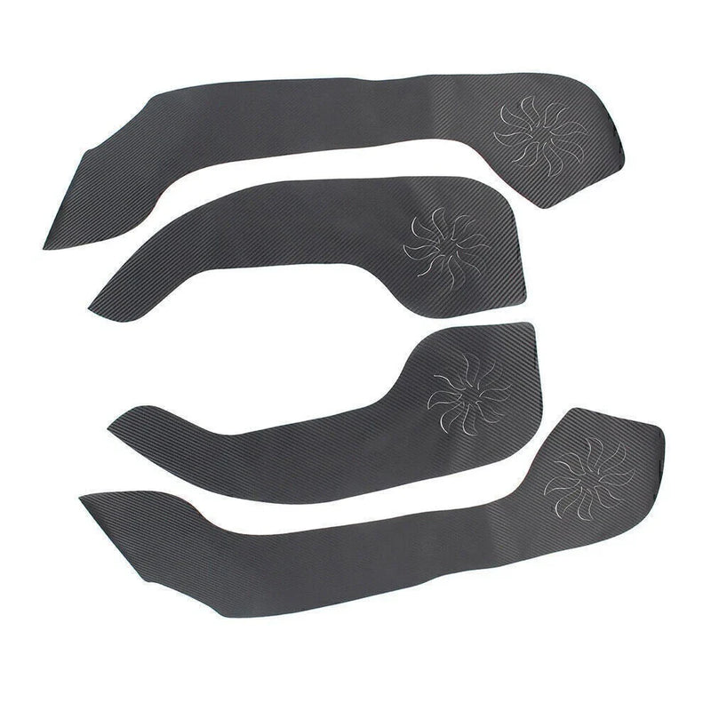 Kia Forte Door Anti Kick Pad Protection Cover Trims 4 x Pcs (2009-2013)