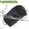 Mazda 3 Gear Shift Knob Cover 2014-2018 Pebbled Black Blue Faux Leather