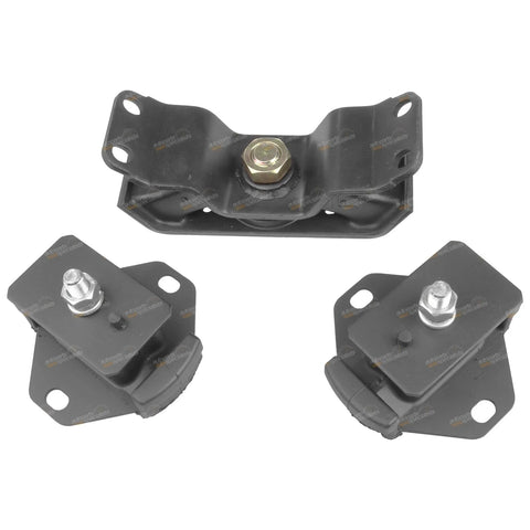 Toyota Hilux 4x4 LN106 Front Engine + Rear Gearbox Mount Set (88-97)