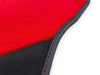 Ferrari F430 Carpet with Alcantara Leather Red Floor Mats (2004-2009)