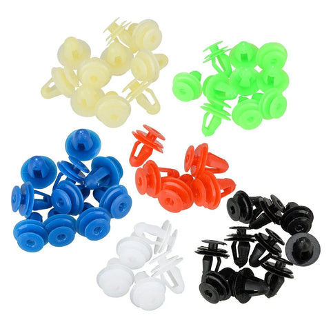 Various Makes & Models 50 x Door Panel Fixing Clips (9mm)