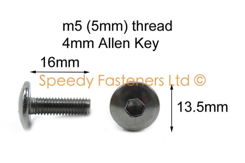 Honda CBR600 / 900 Fireblade Fork Head Bolts 2 x M5/M6