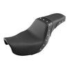 Harley Dyna Low Rider Street Bob Black Driver Passenger Seat (06-17)