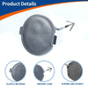 Mazda 6 Light Gray Front Bumper Tow Hook Cover (2008-2012)