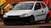 Opel Corsa C 2 Piece Euro Front Bumper Splitter (2000-2006)