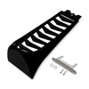 Harley Softail 1x Black Chin Fairing Spoiler Lower Radiator Cover (2018-2024)