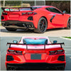 Corvette C8 Models Glossy Black Rear High Wing Spoiler (2020-2024)