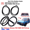 Windshield Rubber Seal Door Rubber Set 4 Fits Datsun Nissan 720 UTE 1980-86 D05