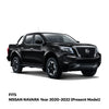 Nissan Navara Matte Black Rear Tailgate Cover (2020-2022)