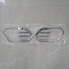 Ford Escape Kuga (2017-2019) 2 x Chrome Front Fog Light Lamp Cover Trim