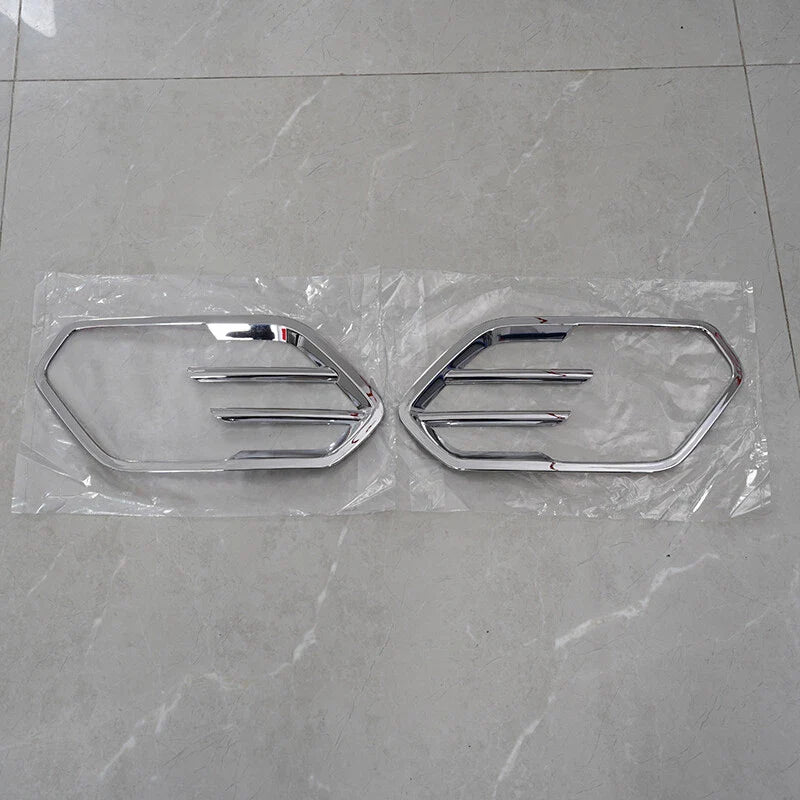 Ford Escape Kuga (2017-2019) 2 x Chrome Front Fog Light Lamp Cover Trim