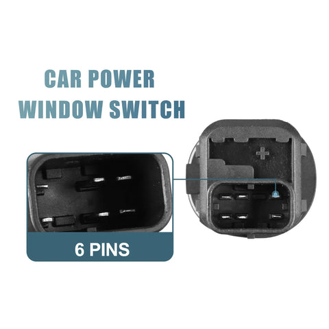 Ford Fiesta MK5 Power Window Switch (2001-2008)