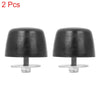 Jeep Wrangler 2 x Black Rubber Bumper Cushions (2002-2006)