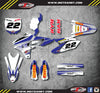 Yamaha YZF 450 Full Graphic Kit Decals Stickers (2014-2016)