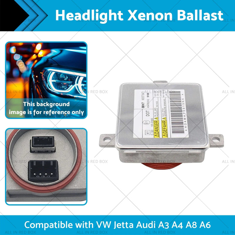 VW Jetta Audi A3 A4 A6 A8 Xenon Headlight Ballast (2009-2014)