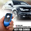 Mercedes Benz Car Key Fob Cover 4 Buttons Remote Case Blue (2017-2021)