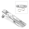 Motorcycle Universal Silver Exhaust Muffler Pipe Heat Shield Cover