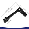 1 x 0.47 inch Motorcycle Shift Lever Folding Gear Shifter Black Universal