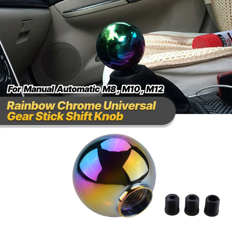 Universal Cars Gear Shift Knob Shifter Lever M8 M10 M12